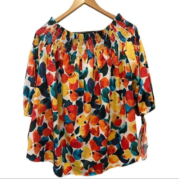 Caroline Constas  Lou off shoulder Blouse - Picture 7 of 10